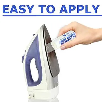 Steam Iron Bottom Cleaner Stick – Removes Build-Up Starch, Melted Fabric, Glue from Hot Iron – Eliminates Sticky Residue On Any Iron Soleplate on the Market - Easy to Use – 1 Pack
