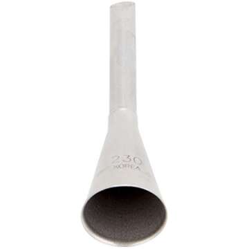 Ateco 230 2 7/8" Bismark Metal Piping Tip - Great for filling donuts, cupcakes, elclairs, and other pastries