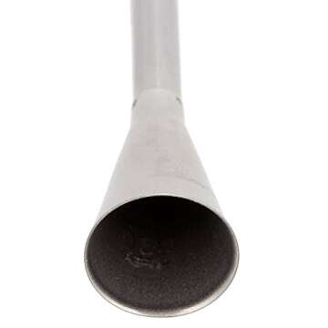 Ateco 230 2 7/8" Bismark Metal Piping Tip - Great for filling donuts, cupcakes, elclairs, and other pastries