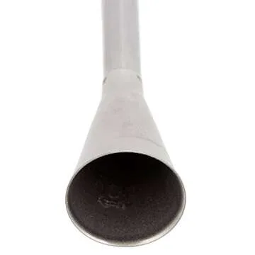 Ateco 230 2 7/8" Bismark Metal Piping Tip - Great for filling donuts, cupcakes, elclairs, and other pastries