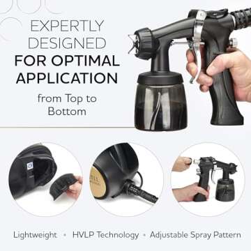 Norvell Sunless Kit - M1000 Mobile HVLP Spray Tan Airbrush Machine + 8 oz Tanning Solutions in 'Tuscan Plus', Venetian and Dark + Norvell Training Program