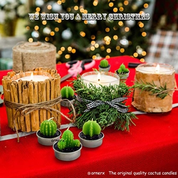 Cute Cactus TeaLights for Cozy Home Ambiance