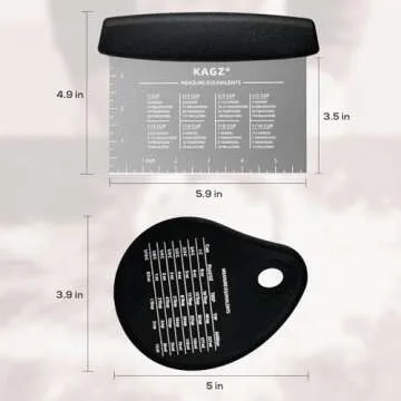 Versatile Bench Scraper & Chopper for Effortless Baking