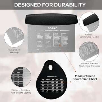 Versatile Bench Scraper & Chopper for Effortless Baking