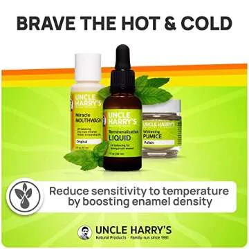 Uncle Harry's Natural Remineralization Kit for Healthy Teeth