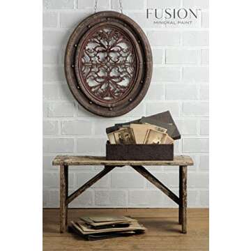 Fusion Mineral Paint 500 ml Easy to Apply Chocolate