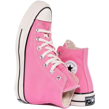Converse Unisex Chuck Taylor 70 Hi Pink/Egret/Black Size 6 Men 8 Women