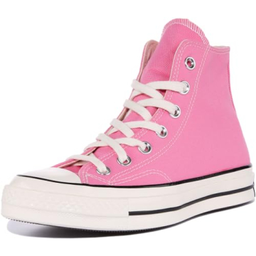 Converse Unisex Chuck Taylor 70 Hi Pink/Egret/Black Size 6 Men 8 Women