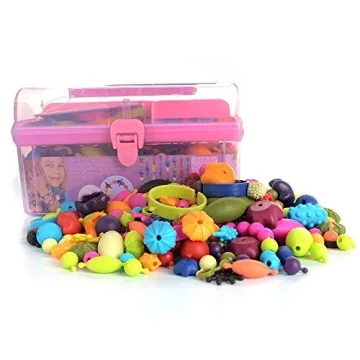 Pop Beads Jewelry Kit 500pcs for Creative Kids