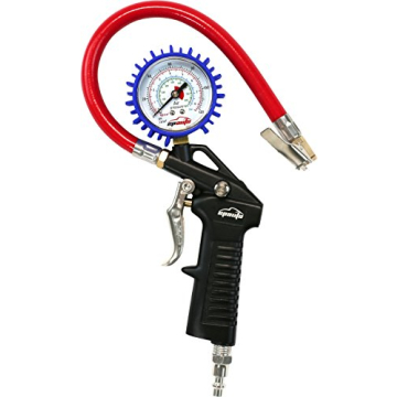 EPAuto 120 PSI Tire Inflator Gauge with Quick Connect Plug