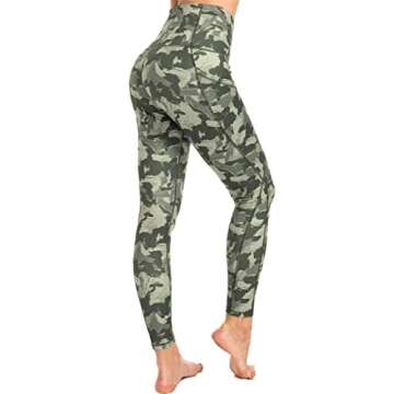 Free Leaper High Waisted Camo Leggings with Pockets