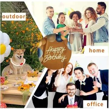 Happy Birthday Neon Sign LED Light for Unique Decor