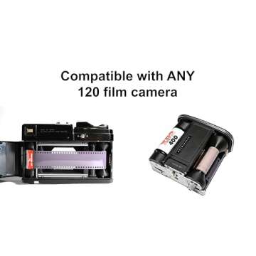 35mm to 120/220 Film Camera Adapter Medium Format Panorama Mamiya Yashica Fujica Hasselblad Holga