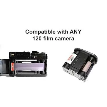 35mm to 120/220 Film Camera Adapter Medium Format Panorama Mamiya Yashica Fujica Hasselblad Holga