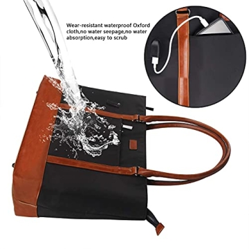 Trendy Laptop Tote Bag for Teachers and Professionals