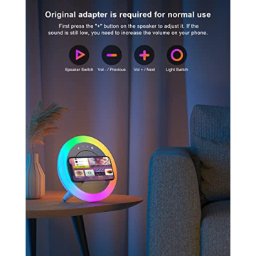 Bluetooth Speaker with Lights - Perfect Teen Gift