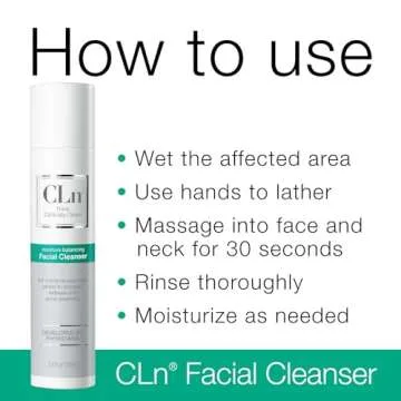 CLn Facial Cleanser for Sensitive Skin - Hydrating & Gentle