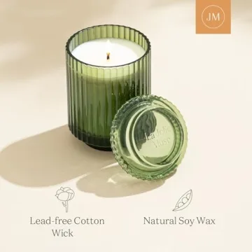 LA JOLIE MUSE Fir & Cedarwood Candle for Home Decor