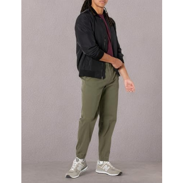 Amazon Essentials Men's Chino Jogger Pants for Comfort