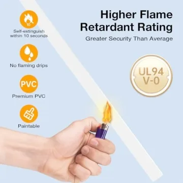 Delamu Cord Hider White Cable Covers Easy Setup Wire Management