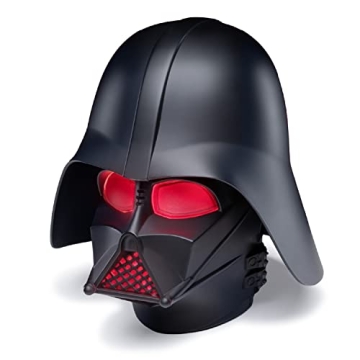 Darth Vader Mask Light with Sound, Officially Licensed Star Wars Collectible Lamp, Star Wars Room De...
