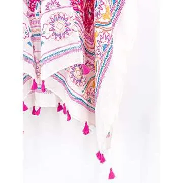 Versatile Beautiful Nomad Women's Beach Kimono Cover-Up