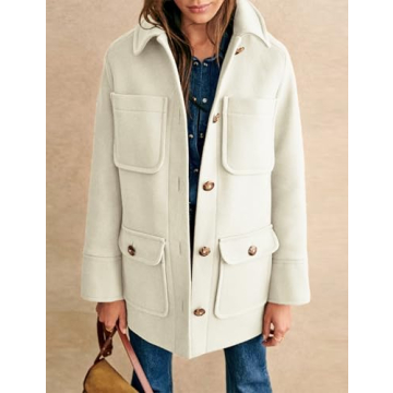 Elegant Omoone Women's Wool Coat for Stylish Winters