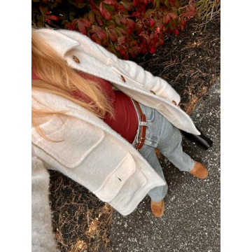 Elegant Omoone Women's Wool Coat for Stylish Winters