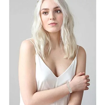 Elegant Rhinestone Stretch Bracelet Comfortable Fit Glamorous