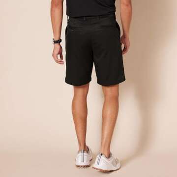 Amazon Essentials Men's Classic-Fit Stretch Golf Shorts - Stylish & Comfortable!