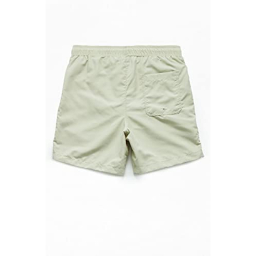 PacSun Playboy Men's Rocky Point 17" Swim Trunks in Brown