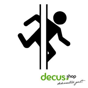 Portal SPLIT Aperture Science Decal for Gamers