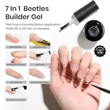Beetles 7 in 1 Builder Nail Gel Set for DIY Nail Art