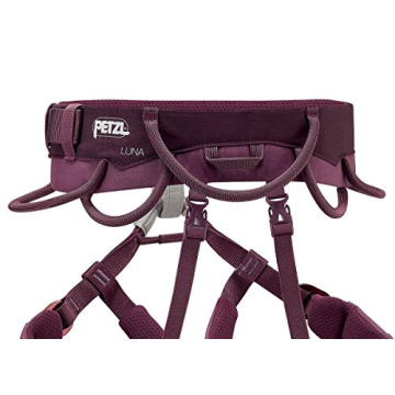 Petzl Luna Women's Adjustable Climbing Harness - Violet