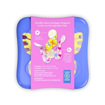 Welly Flex Fabric Bandages | Cute & Durable for Kids