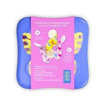 Welly Flex Fabric Bandages | Cute & Durable for Kids