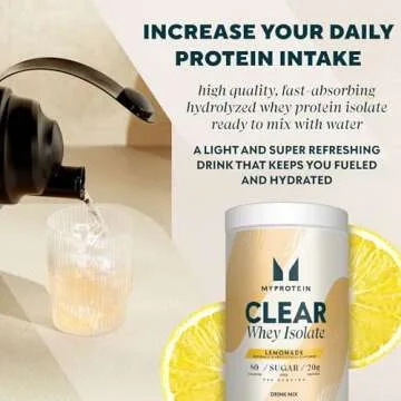 Myprotein Clear Whey Isolate Protein Powder Lemonade
