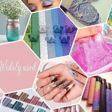 ANGXILIN High Capacity 260g Iridescent Fine Glitter,Shaker Bottle Fine Glitter for Epoxy Resin DIY Craft,Rainbow Fine Glitter for Nail Art Face Body Glitter Tumbler Making (IRI Pink White)