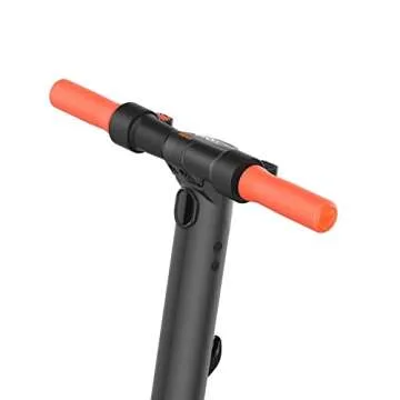 Segway Ninebot ES1L Electric Kick Scooter - 250W Motor, 12.4 Mile Range & 12.4 MPH, 8" Inner-Support Tires, Dual Brakes & Front Suspension, 220lbs W. Capacity - Commuter E-Scooter for Adults