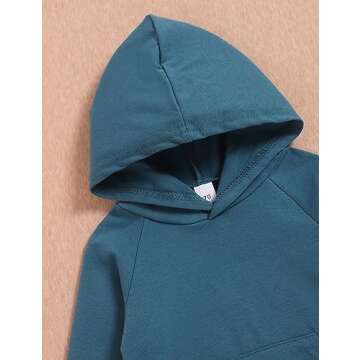 Baby Girl Outfit Toddler Girl Clothes Long Sleeve Sweatshirt and Floral Pants Baby Girl Fall Clothes