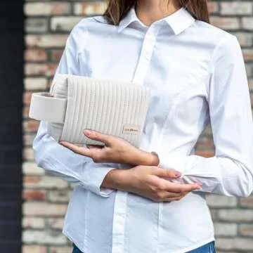 XhjzgcTech Small Makeup Bag - Stylish Travel Pouch