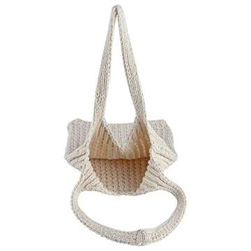 Stylish ENBEI Women's Handcrafted Crochet Tote Bag - Perfect for Every Occasion