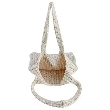 Stylish ENBEI Women's Handcrafted Crochet Tote Bag - Perfect for Every Occasion