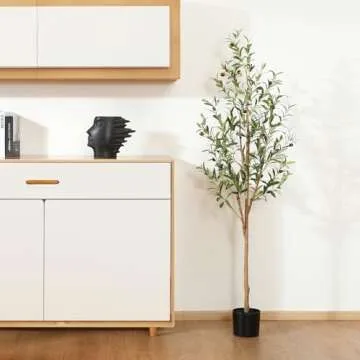 Realistic 5ft Kazeila Artificial Olive Tree for Any Space