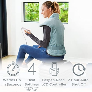 Pure Enrichment Heating Pad for Pain Relief & Comfort