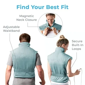 Pure Enrichment Heating Pad for Pain Relief & Comfort