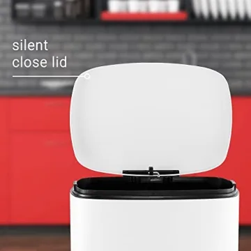 Happimess Stylish & Functional Trash Can Set with Mini Bin