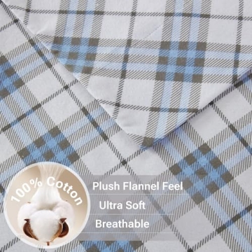 Ultra Soft True North Flannel Sheets Warm Cotton Bedding