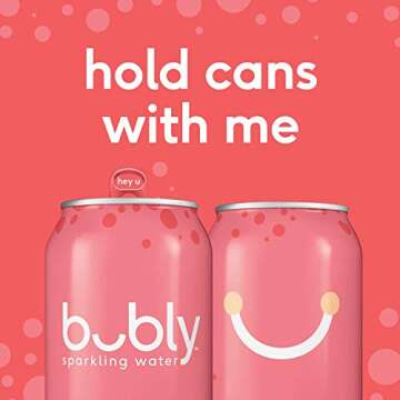 bubly Sparkling Water, 8 Flavor Variety Pack, 12 fl oz. cans, (18 Pack)