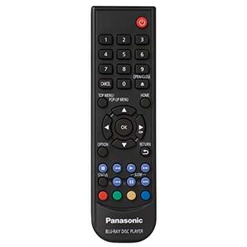 Panasonic 4K Blu Ray Player, Ultra HD Premium Video Playback and Hi-Res Audio - DP-UB150-K (Black)